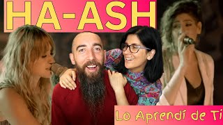 HAASH  Lo Aprendí de Ti REACTION with my wife [upl. by Vieva15]