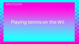 Wii Tennis Meme Countryhumans made by ANVIIGON ​⁠torrikusotaru pls come back to us [upl. by Nnaycnan]