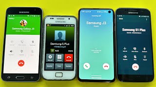 Samsung S1 incoming Call Samsung J3 Galaxy S7 edge amp Samsung S10e [upl. by Leonsis]