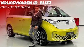 Volkswagen IDBuzz la conocimos ¡La icónica Combi ahora es eléctrica ⚡️ [upl. by Ayahsey]