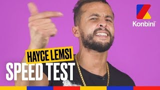 Hayce Lemsi  Speed Test [upl. by Aihseya259]