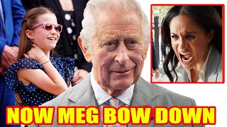 Omg King Charles Gives Charlotte New Role As Senior Royal To Replace Sussex Now Meghan Bow Down [upl. by Aileon]