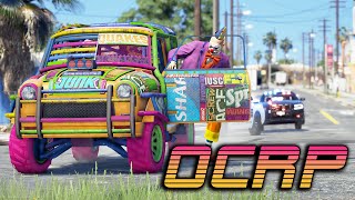 The Jumping Clown Car in GTA5 RP OCRP [upl. by Jorgenson84]