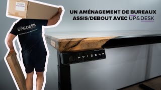 Un aménagement de bureaux assisdebout avec UP amp DESK [upl. by Ydoow]