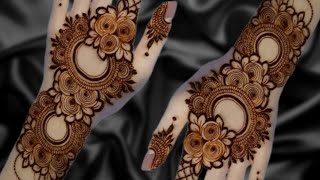 Back Hand Mehndi Designs ll Easy Arabic Mehndi designs for fornt hand ll New Henna Designs For Front [upl. by Ahsuoj]