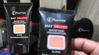 مراجعة كريم فلورمار مات فيلفت  سوفت تاتش  بودرة فلورمار flormar powder  soft touch  mat velvet [upl. by Adnwahsar]