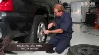 How to change a Flat Tire  2003 Chevy Silverado [upl. by Odlawso423]