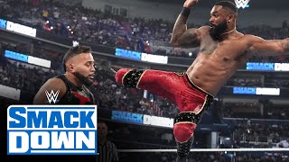 The Bloodline vs The Street Profits – WWE Tag Team Title Match SmackDown highlights Aug 23 2024 [upl. by Onaicnop974]