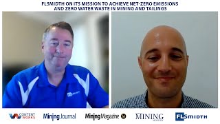 FLSmidth on its mission to achieve netzero emissions and zero water waste in mining and tailings [upl. by Bob]