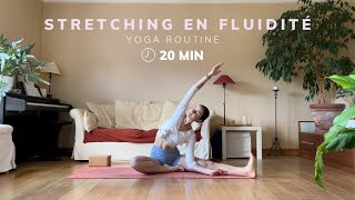 Yoga stretch fluide et libérateur • pour tout le corps • Sama Ajna [upl. by Eaver]