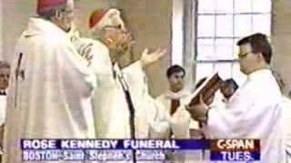 rose Kennedy funeral mass Part 20 [upl. by Quitt887]