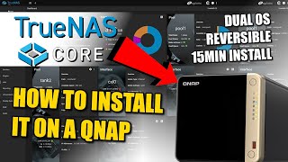 How to Install TrueNAS Core on a QNAP NAS  Complete Walkthrough [upl. by Ilah]