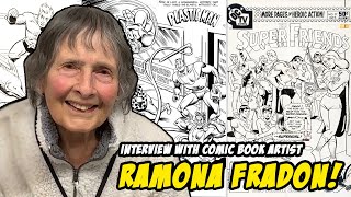 Interview with Comic Book Artist Ramona Fradon [upl. by Sammie]