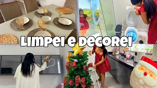 🎄DECOREI A COZINHA PARA O NATAL  LIMPEZA E ORGANIZAÇÃO [upl. by Ranita863]