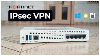 How to Configure IPsec Remote Access VPN in FortiGate Firewall [upl. by Farica844]