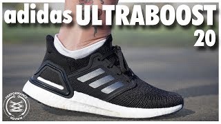 adidas Ultraboost 20 Performance Review [upl. by Nauqyt]