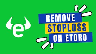 How to Remove Stoploss on Etoro in 2024 [upl. by Elizabet614]