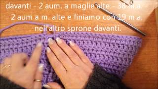 Il sacco nanna alluncinetto per bebè prematuri e non  tutorial uncinetto [upl. by Keil]