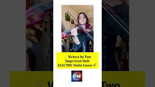 ⚡️ Victory by Two Steps from Hell ELECTRIC Violin Cover 🎻 shorts [upl. by Denys]