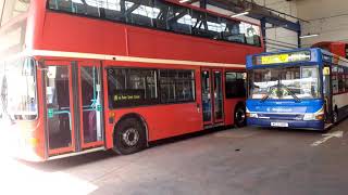 Alperton Bus Garage  Farewell Open Day  Ex First London  LT52 XAH  At The Garage  11092021 [upl. by Slavic]