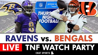 Thursday Night Football LIVE Stream Ravens vs Bengals NFL Week 10 Amazon Prime Free Watch Party [upl. by Bilski]