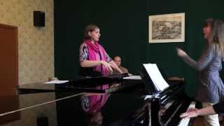 Voice Masterclass with Verena Rein [upl. by Enomyar275]