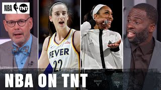 Inside the NBA reacts to opening night of the WNBA 🔥  NBA on TNT [upl. by Melania408]