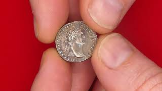 Domitian Denarius RIC 721 Minerva With Thunderbolt and Spear [upl. by Jodi122]