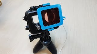 iqsub gopro hero 4 filtre de plongée diving filter [upl. by Ulrika]