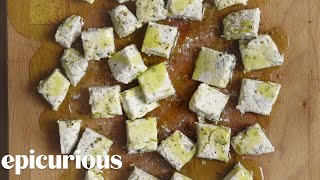 An Easy DIY Cheese You Can Actually Make at Home  Epicurious [upl. by Kcirdneked]