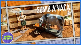 Fazenda de Brinquedo A VACA SUMIU ONDE SERÁ QUE ELA ESTÁ [upl. by Quackenbush2]