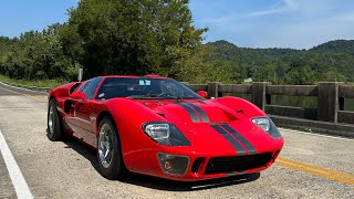 Superformance GT40 MkII drive bySound check [upl. by Heinrick603]