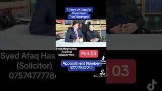 5 Year UK visa  overstayer  True Story 12th February 2024 Part 03 [upl. by Akehs]