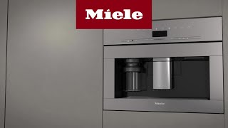 EinbauKaffeevollautomat CVA744x Milchleitung reinigen I Miele [upl. by Anihta620]