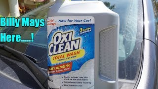 OxiClean Total Wash Car Wash Review on my 2017 Toyota Sienna SE [upl. by Arednaxela]