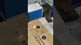 Fast Speed RF Co2 Laser Marking Machine for wood lasermarking co2laser laser cnc machine [upl. by Herbst461]