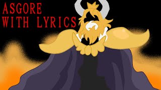 Bergentrückung  ASGORE With Lyrics  Undertale Lyrical Cover [upl. by Irtemed55]