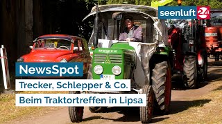 NewsSpot Traktortreffen in Lipsa  Trecker Schlepper amp Co [upl. by Parthena720]