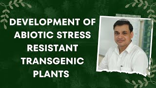 Development of abiotic stress resistant transgenic plants  Cold drought flood resistant plants [upl. by Yrelle]