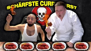 WIR ESSEN DIE SCHÄRFSTE CURRYWURST DER WELT  HOT CHIP PRANK  Jordan amp Semih [upl. by Harimas851]