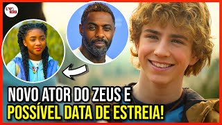 TUDO QUE JÃ SABEMOS SOBRE A 2Âª TEMPORADA DE PERCY JACKSON  DATA DE ESTREIA ROTEIRO E ATOR DO ZEUS [upl. by Jim]