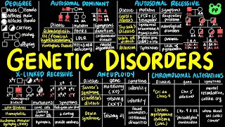 Genetic Disorders  Cell amp Genetics 09  Biology  PP Notes [upl. by Tilford237]