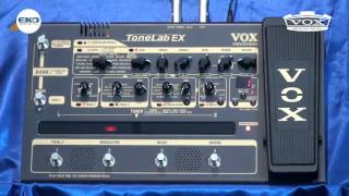 VOX TONELAB EX video tutorial  parte 1 [upl. by Betti]