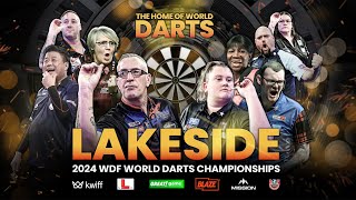 🎯 LIVE 2024 WDF Lakeside World Darts Championship • Day 5 [upl. by Aluk]