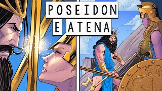 A Disputa entre Atena e Poseidon  Mitologia Grega em Quadrinhos  Foca na História [upl. by Ecirtap867]