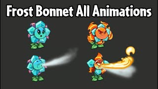 Frost Bonnet All Animations  Update 1171 News 5  Plants vs Zombies 2 [upl. by Barbara-Anne]