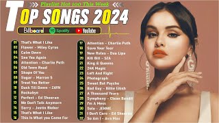 Top Hits 2024 🔥 New Popular Songs 2024 🔥 Best English Songs  Best Pop Music Playlist  on Spotify [upl. by Euqinay]