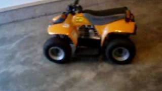 update on the 50CC MFC 4STROKE ATV [upl. by Odraleba]