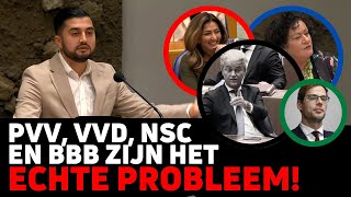 “INTEGRATIEDEBAT”  Doğukan Ergin DENK PVV VVD NSC en BBB gooien moslims voor de bus [upl. by Hedley]