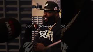 Word From Rick Ross to the young upcomings artist [upl. by Lizzie]